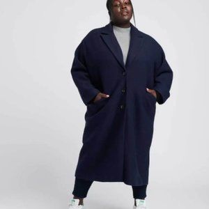 BNWT Universal Standard Black Cocoon Coat L